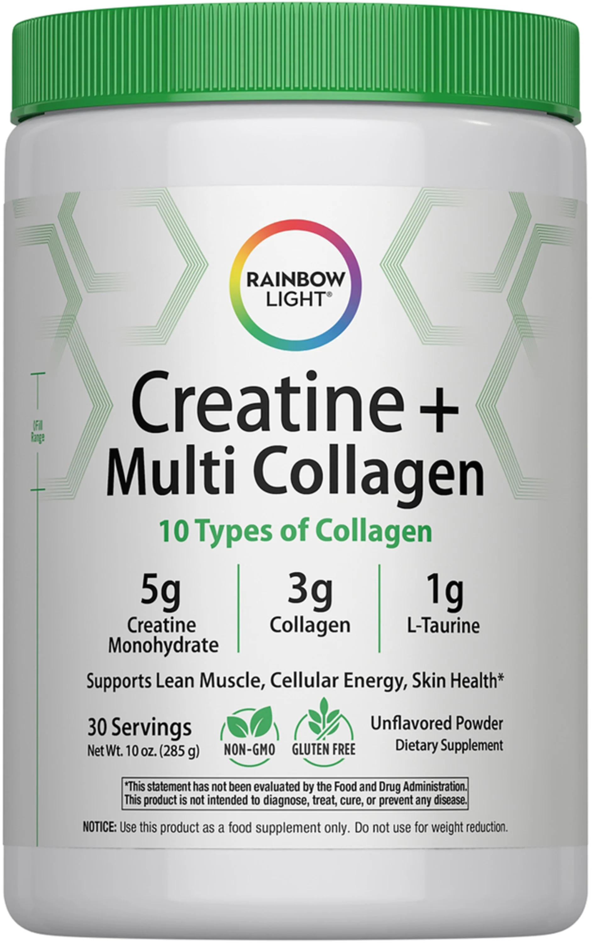 Creatine + Multi Collagen Powder, 10 oz (285 g) Bottle