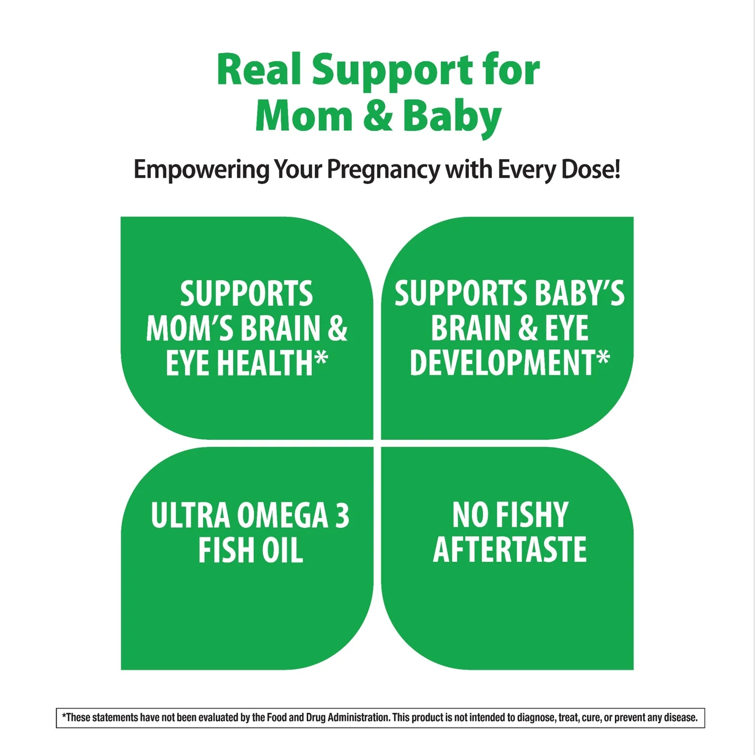 Prenatal DHA Ultra Omega-3 Fish Oil, 180 Softgels - Image 3