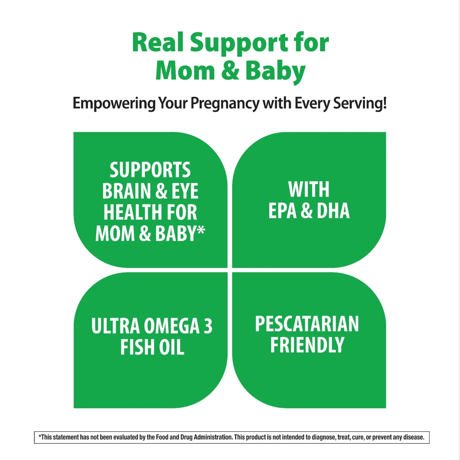 Prenatal DHA Ultra Omega-3 Fish Oil, 60 Softgels - Image 3