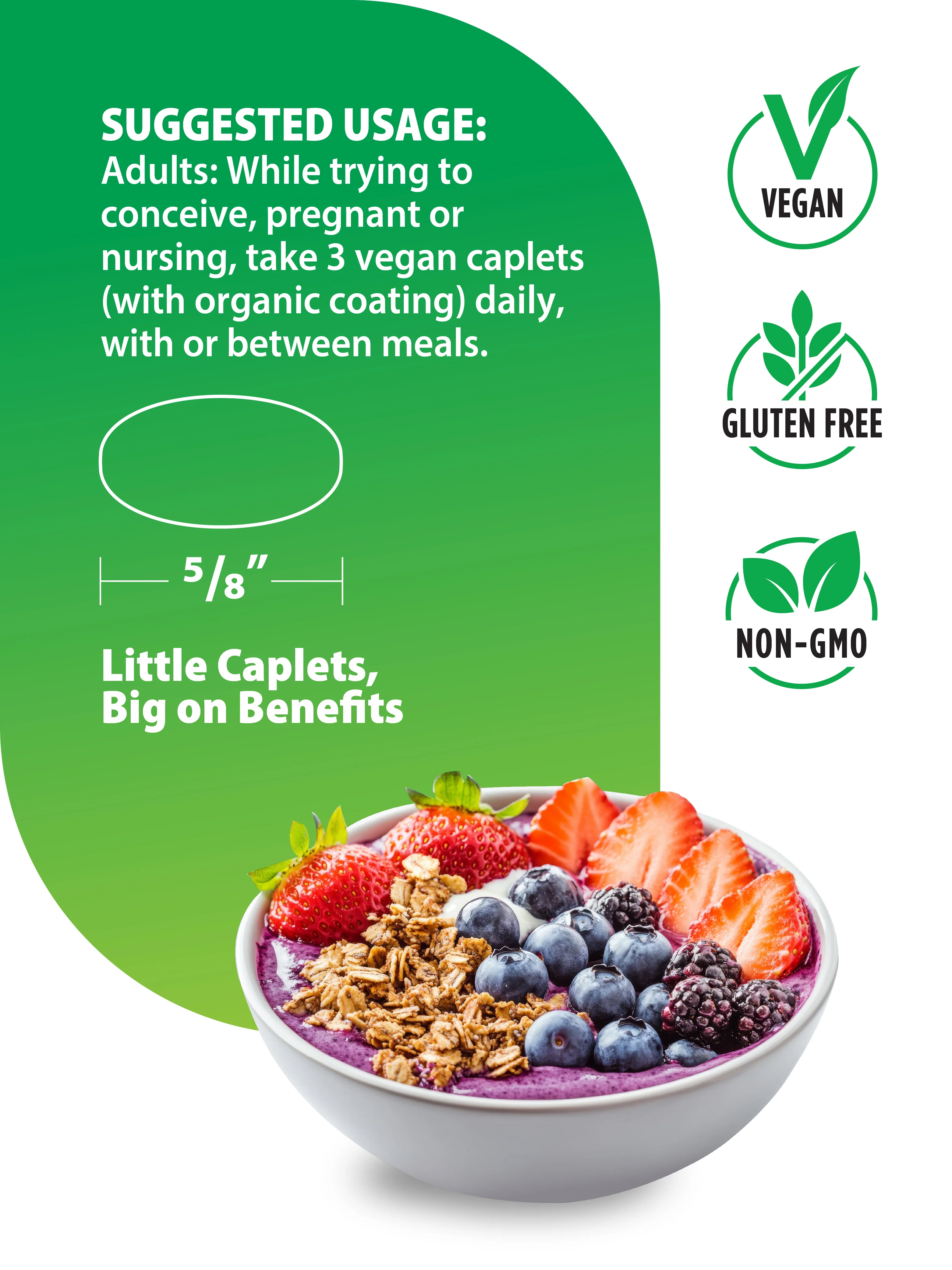Prenatal Multi Mini's + Real Food Nutrients, 180 Mini Tablets - Image 4